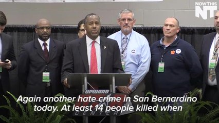 Ben Carson Doubles Down On Calling Shootings "Hate Crimes"
