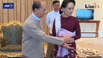 Suu Kyi jumpa Presiden Myanmar bincang peralihan kuasa