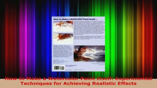 Read  How to Make a Watercolor Paint Itself Experimental Techniques for Achieving Realistic Ebook Free