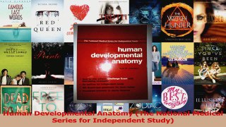 PDF Download  Human Developmental Anatomy The National Medical Series for Independent Study PDF Online