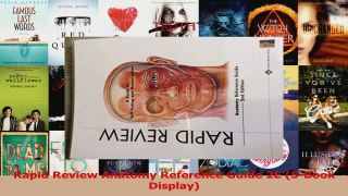 PDF Download  Rapid Review Anatomy Reference Guide 2E 5Book Display PDF Full Ebook