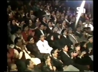 Umer Shareef hosting an Award Ceremony - 1993