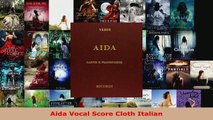 Read  Aida Vocal Score Cloth Italian PDF Free
