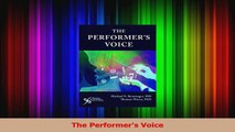 Read  The Performers Voice PDF Online