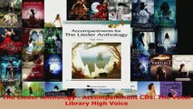 Read  The Lieder Anthology  Accompaniment CDs The Vocal Library High Voice EBooks Online