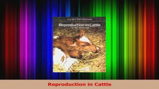 PDF Download  Reproduction in Cattle PDF Full Ebook