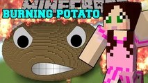 Pat and Jen PopularMMOs Minecraft: THE BURNING POTATO! GamingWIthJen Mini-Game