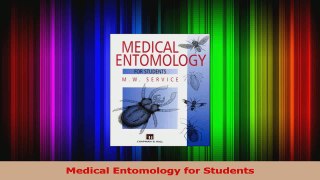 PDF Download  Medical Entomology for Students Read Online