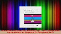 Gonstead Chiropractic Science  Art The Chiropractic Methodology of Clarence S Gonstead Download
