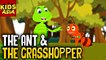 Tales Of Panchatantra | The Ant & The Grasshopper | Kids Animated Story | Kids Asia