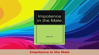 Impotence in the Male Read Online