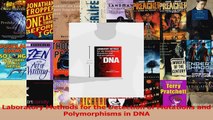 Read  Laboratory Methods for the Detection of Mutations and Polymorphisms in DNA PDF Free