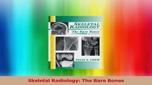 Skeletal Radiology The Bare Bones Download