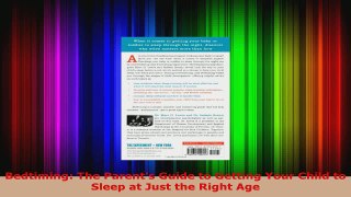 Read  Bedtiming The Parents Guide to Getting Your Child to Sleep at Just the Right Age EBooks Online