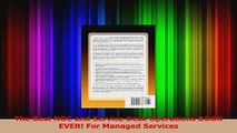 Download  The Best NOC and Service Desk Operations BOOK EVER For Managed Services Ebook Online