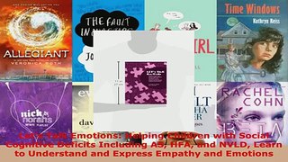 Read  Lets Talk Emotions Helping Children with Social Cognitive Deficits Including AS HFA and Ebook Free