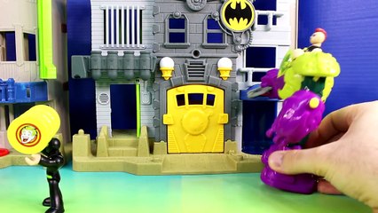 Imaginext Batman Batwing Destroy Injustice League Recruits Also Batman Batbot Bat Cycle Co