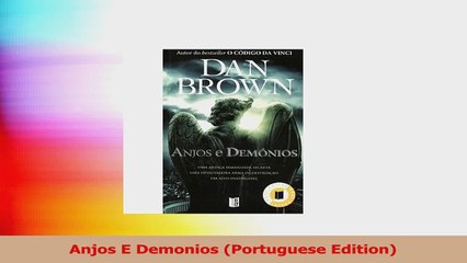 Anjos E Demonios Portuguese Edition Download