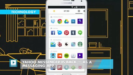 Yahoo Messenger is back — as a messaging app