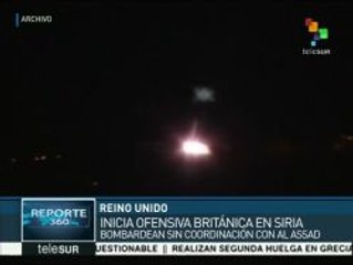 Inicia Reino Unido ataques contra Daesh en Siria