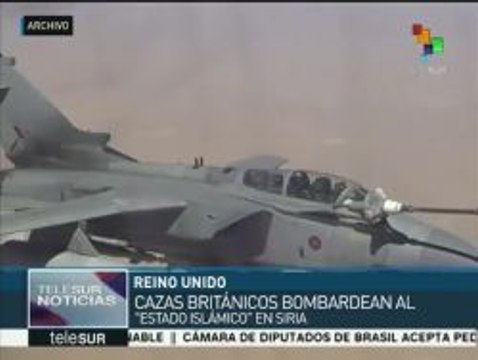 Reino Unido inicia bombardeos contra el Estado Islámico en Siria