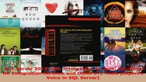 Read  SQL Server 2012 Data Integration Recipes Solutions for Integration Services and Other ETL PDF Online