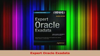 Read  Expert Oracle Exadata Ebook Free