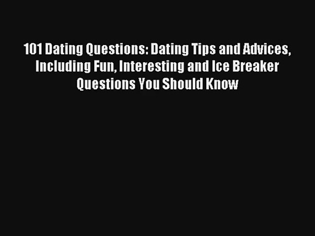 online dating tips for males