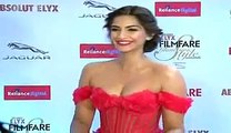 Sonam Kapoor H0T CLEAVEGE Show At Filmfare Glamour And Style Awards 2015