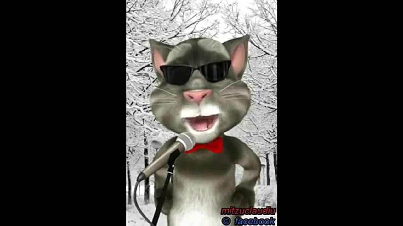 Tom Talking Cat Singing a Song at Studio