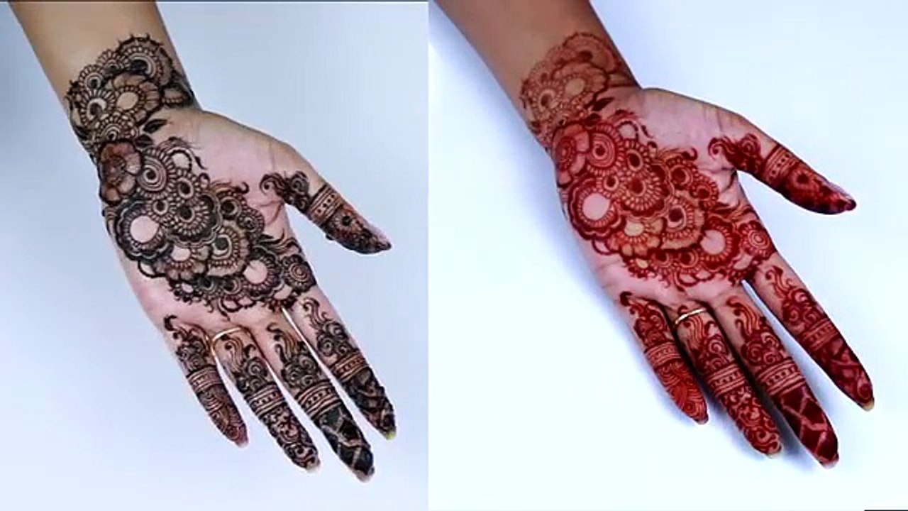 easy mehndi design for beginners | Latest and Easy Mehndi Tattoo ...