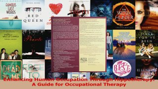 Download  Enhancing Human Occupation Through Hippotherapy A Guide for Occupational Therapy PDF Online