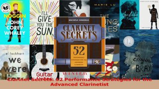 Read  Clarinet Secrets 52 Performance Strategies for the Advanced Clarinetist EBooks Online