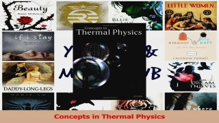 PDF Download  Concepts in Thermal Physics PDF Full Ebook