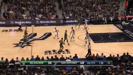 Quand Manu Ginobili se troue totalement en défense