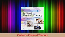 PDF Download  Pediatric Physical Therapy Download Full Ebook
