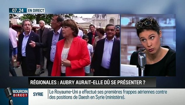 Apolline de Malherbe: Martine Aubry aurait-elle dû se présenter aux régionales ? - 03/12