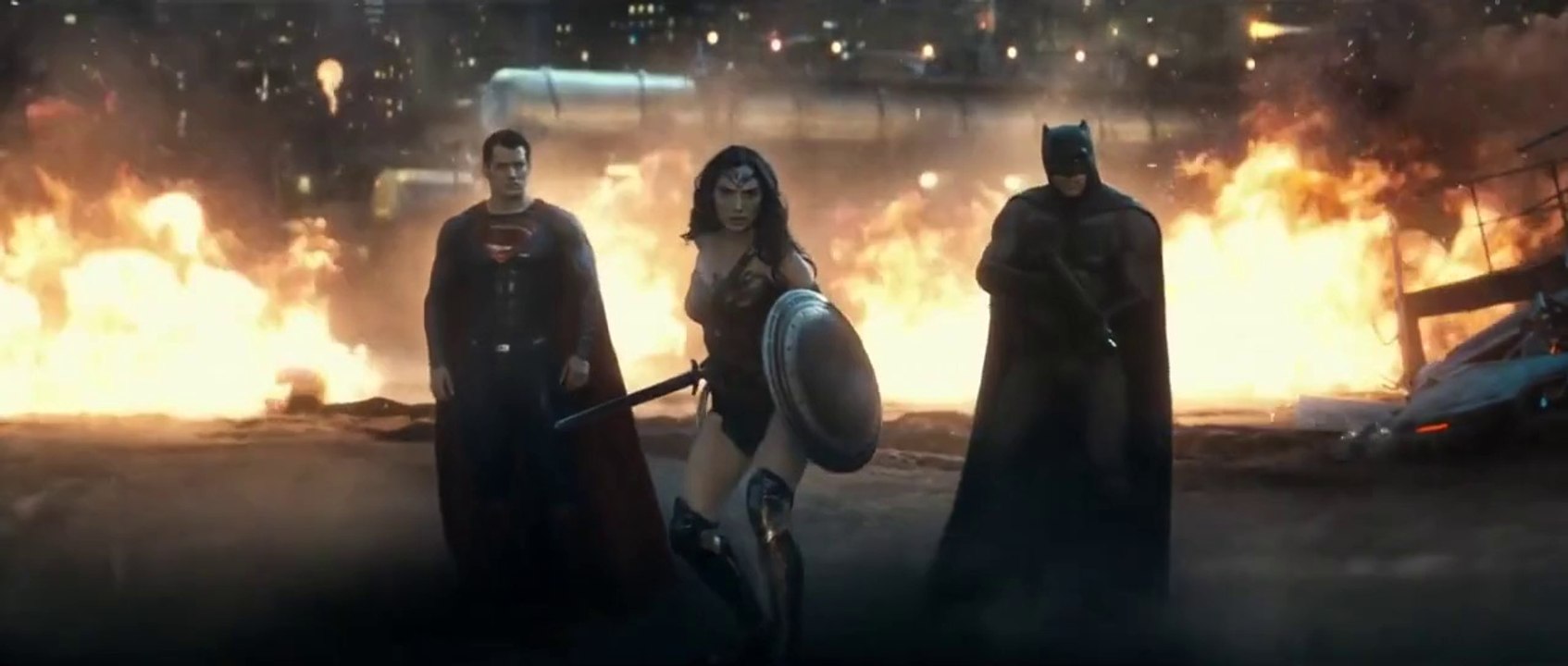 Batman v Superman : Dawn of Justice - Official Trailer 2 - New 2016