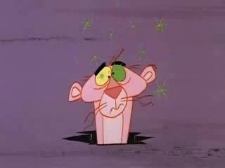 Różowa Pantera - Różowy karateka