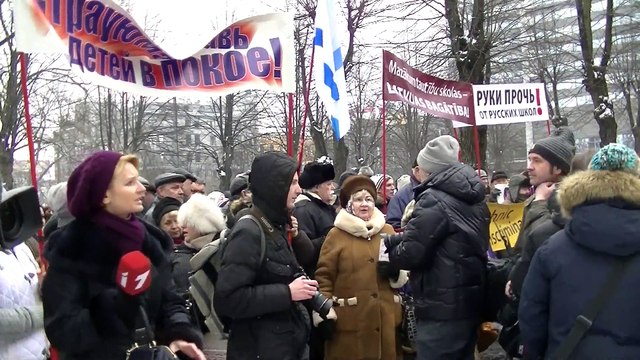 Рига 2014 год пикет у кабмина 4 февраля 2014 5 Латвия Riga