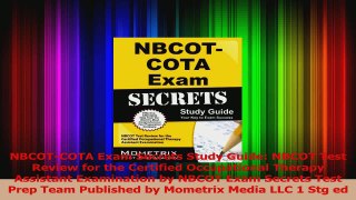 Download  NBCOTCOTA Exam Secrets Study Guide NBCOT Test Review for the Certified Occupational Ebook Free