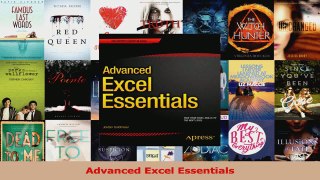 Read  Advanced Excel Essentials PDF Online