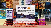 Read  MCSE Training Kit Exam 70220 Designing Microsoft Windows 2000 Network Security PDF Free