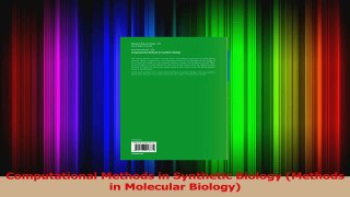 Read  Computational Methods in Synthetic Biology Methods in Molecular Biology PDF Online