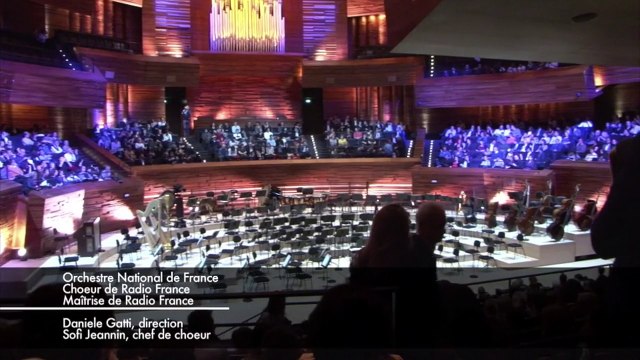 Inauguration de l'Auditorium de la Maison de la radio