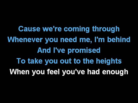 Kygo Here For You Karaoke Lyrics