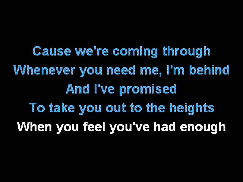 Kygo Here For You Karaoke Lyrics