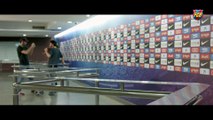 CAMP NOU EXPERIENCE. TRAVEL TO THE HEART OF BARCELONA: MIXED ZONE