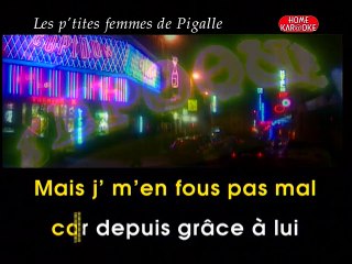 KARAOKE SERGE LAMA - Les p'tites femmes de Pigalle
