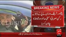 Tabdeeli in Peshawar- Member of Provincial Assembly Sahibzada Sanaullah Gets Challan by KPK Traffic Police